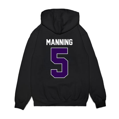 Kansas State - NCAA Football : Joshua Manning - Vintage Helmet Premium Hooded Sweatshirt-1
