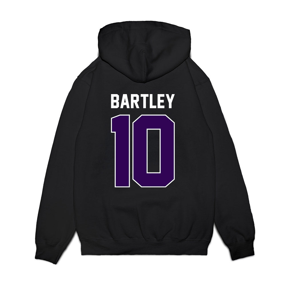 Kansas State - NCAA Football : Logan Bartley - Vintage Helmet Premium Hooded Sweatshirt-1