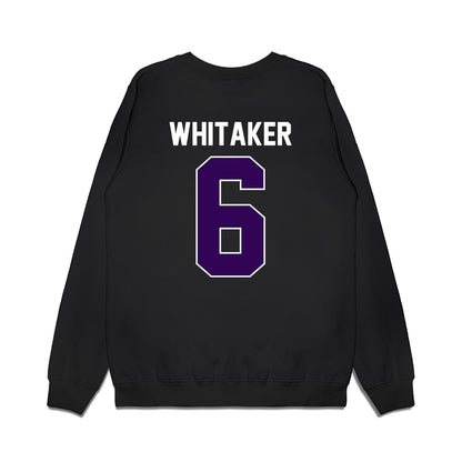 Kansas State - NCAA Football : Darien Whitaker - Vintage Helmet Premium Crewneck Sweatshirt-1