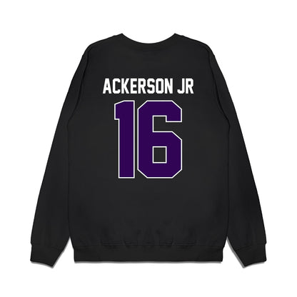 Kansas State - NCAA Football : Dj Ackerson Jr - Vintage Helmet Premium Crewneck Sweatshirt-1