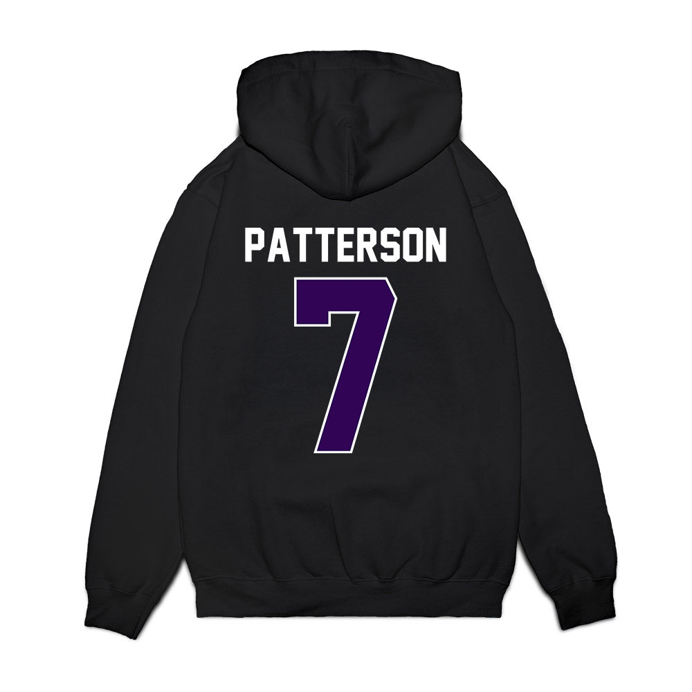 Kansas State - NCAA Football : Kaleb Patterson - Vintage Helmet Premium Hooded Sweatshirt-1