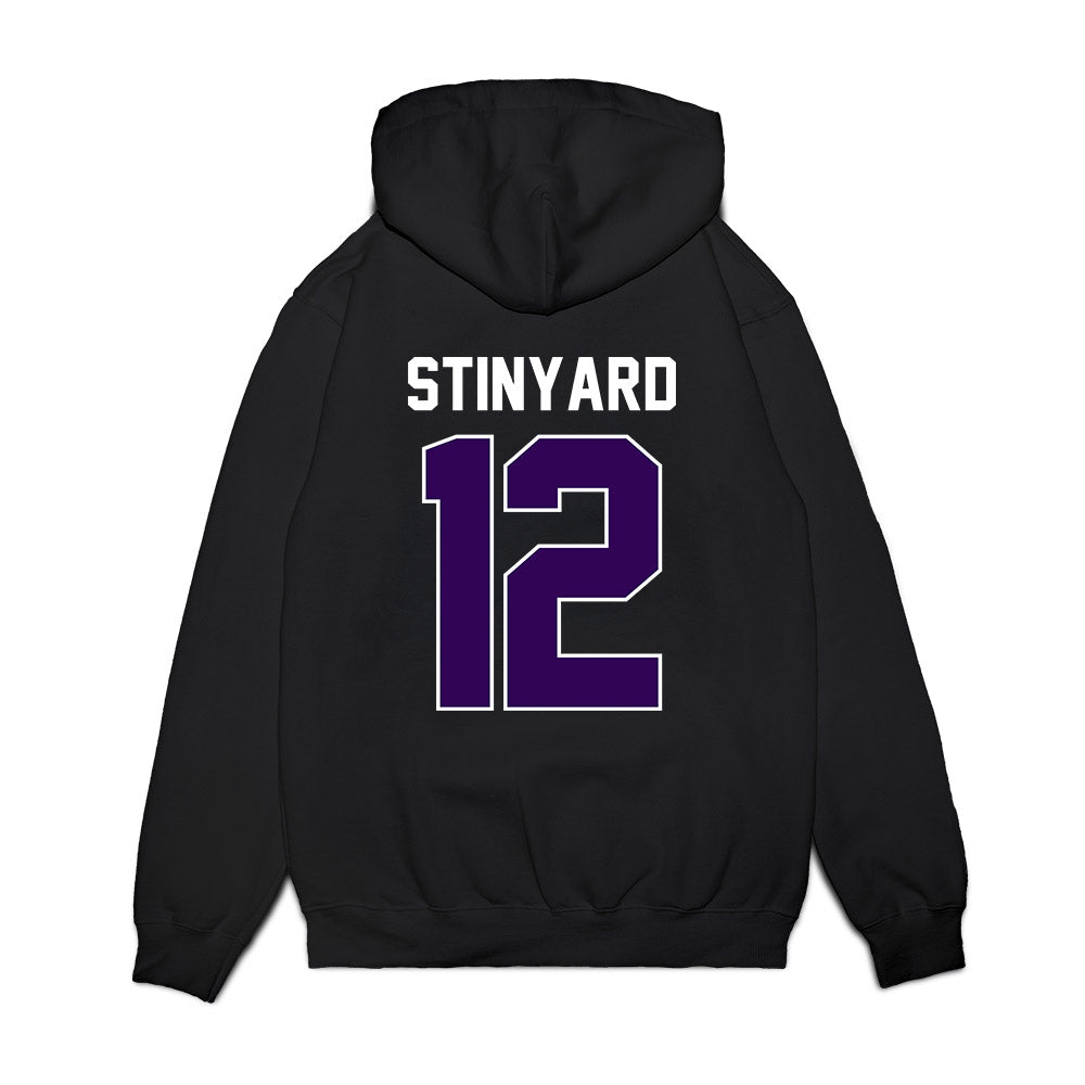 Kansas State - NCAA Football : serious stinyard - Vintage Helmet Premium Hooded Sweatshirt-1