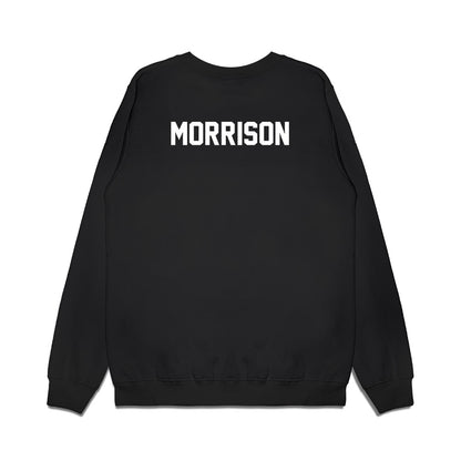 Kansas State - NCAA Football : Nash Morrison - Vintage Helmet Premium Crewneck Sweatshirt-1