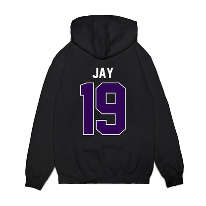 Kansas State - NCAA Football : Blake Jay - Vintage Helmet Premium Hooded Sweatshirt-1