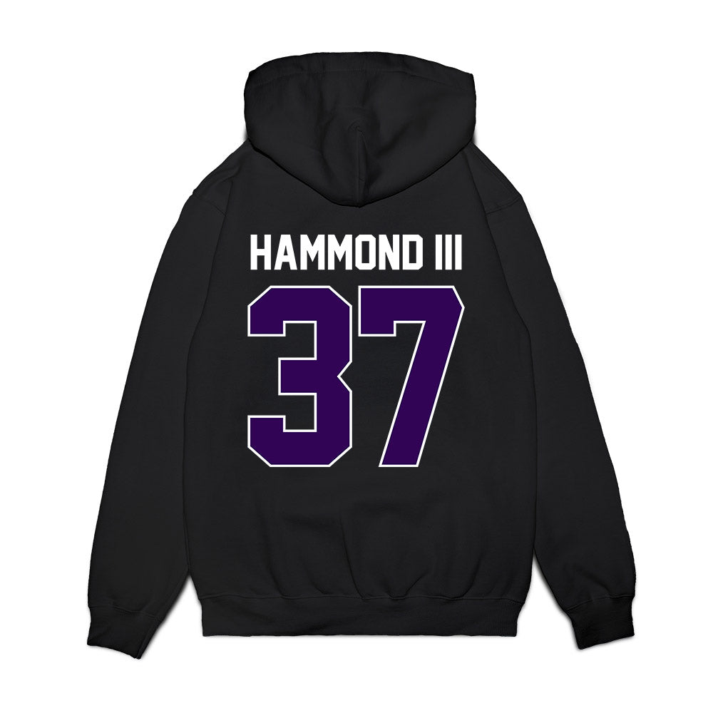 Kansas State - NCAA Football : Robert Hammond III - Vintage Helmet Premium Hooded Sweatshirt-1