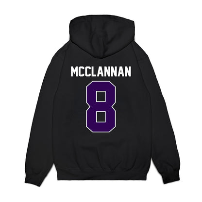 Kansas State - NCAA Football : Simon McClannan - Vintage Helmet Premium Hooded Sweatshirt-1