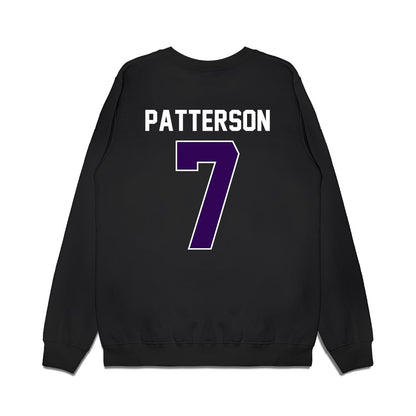 Kansas State - NCAA Football : Kaleb Patterson - Vintage Helmet Premium Crewneck Sweatshirt-1