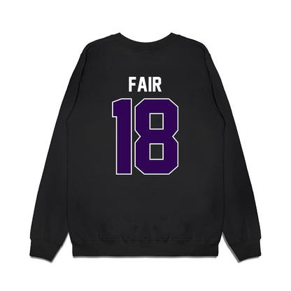 Kansas State - NCAA Football : Wesley Fair - Vintage Helmet Premium Crewneck Sweatshirt-1