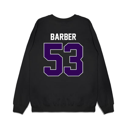 Kansas State - NCAA Football : Lamarcus Barber - Vintage Helmet Premium Crewneck Sweatshirt-1