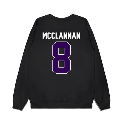 Kansas State - NCAA Football : Simon McClannan - Vintage Helmet Premium Crewneck Sweatshirt-1