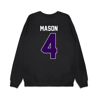 Kansas State - NCAA Football : Mekhi Mason - Vintage Helmet Premium Crewneck Sweatshirt-1