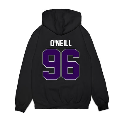 Kansas State - NCAA Football : Aidan O'Neill - Vintage Helmet Premium Hooded Sweatshirt-1