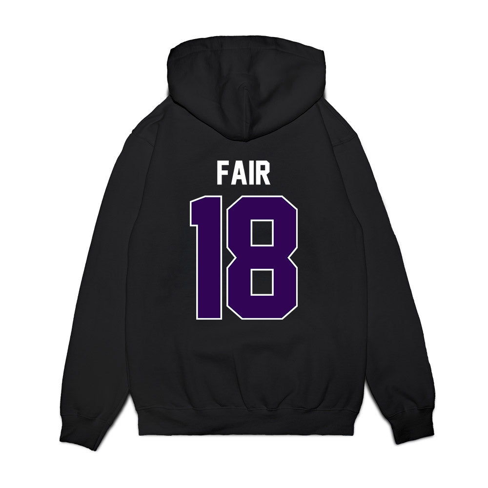 Kansas State - NCAA Football : Wesley Fair - Vintage Helmet Premium Hooded Sweatshirt-1