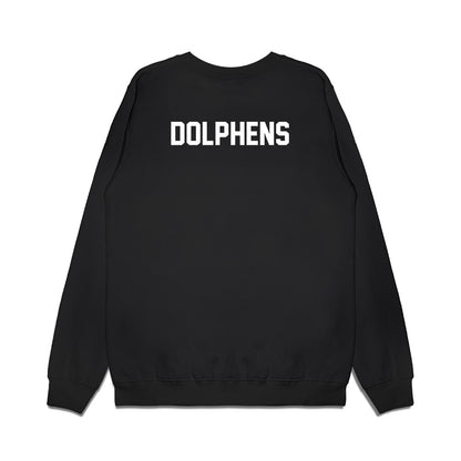 Kansas State - NCAA Football : Sam Dolphens - Vintage Helmet Premium Crewneck Sweatshirt-1