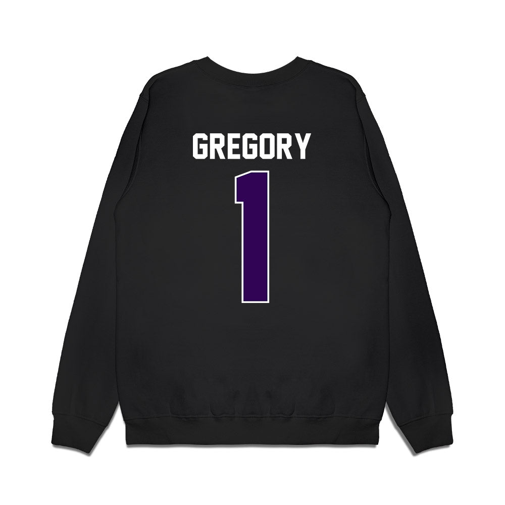 Kansas State - NCAA Football : Wendell Gregory - Vintage Helmet Premium Crewneck Sweatshirt-1