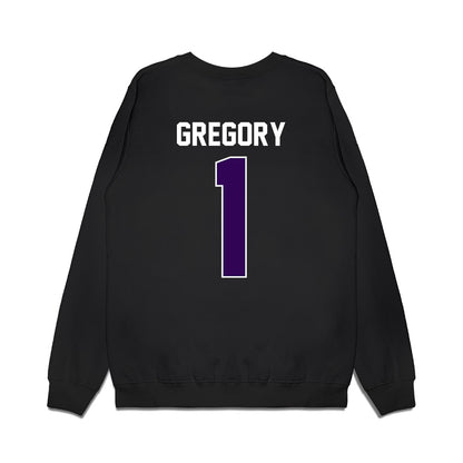 Kansas State - NCAA Football : Wendell Gregory - Vintage Helmet Premium Crewneck Sweatshirt-1