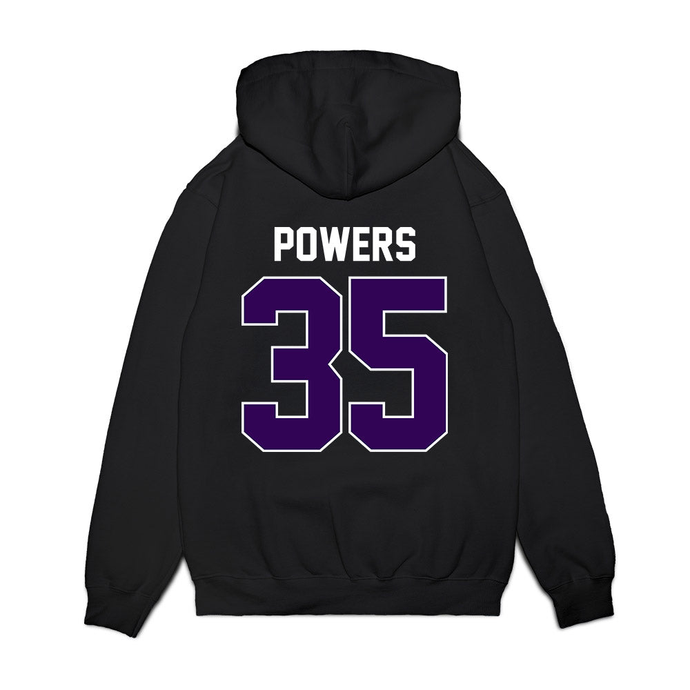 Kansas State - NCAA Football : Gabe Powers - Vintage Helmet Premium Hooded Sweatshirt-1
