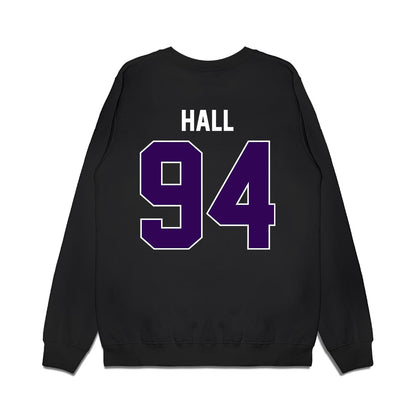 Kansas State - NCAA Football : Kingston Hall - Vintage Helmet Premium Crewneck Sweatshirt-1