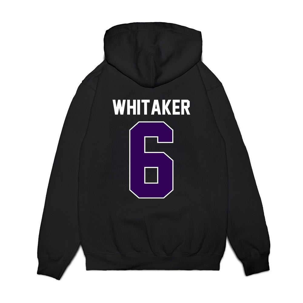 Kansas State - NCAA Football : Darien Whitaker - Vintage Helmet Premium Hooded Sweatshirt-1