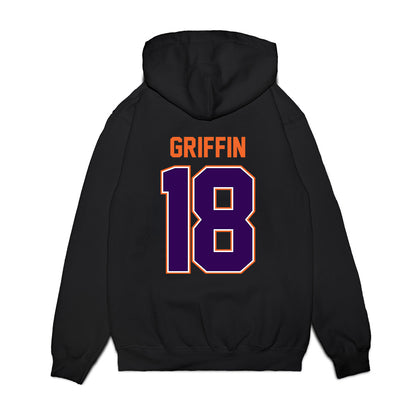 Clemson - NCAA Football : Kylon Griffin - Vintage Helmet Premium Hooded Sweatshirt-1