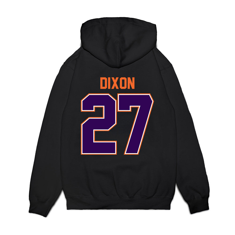 Clemson - NCAA Football : Noah Dixon - Vintage Helmet Premium Hooded Sweatshirt-1