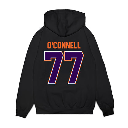 Clemson - NCAA Football : Ronan O'Connell - Vintage Helmet Premium Hooded Sweatshirt-1