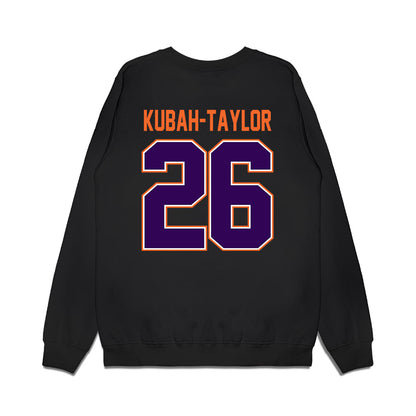 Clemson - NCAA Football : C.J. Kubah-Taylor - Vintage Helmet Premium Crewneck Sweatshirt-1