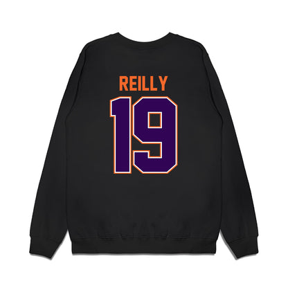 Clemson - NCAA Football : Brayden Reilly - Vintage Helmet Premium Crewneck Sweatshirt-1