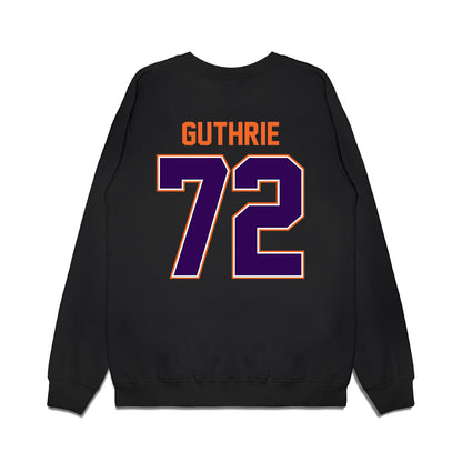 Clemson - NCAA Football : Adam Guthrie - Vintage Helmet Premium Crewneck Sweatshirt-1