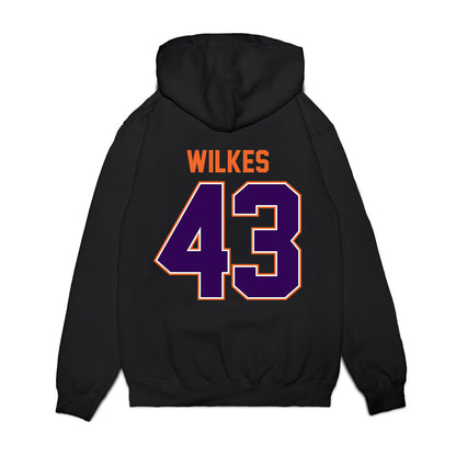 Clemson - NCAA Football : Billy Wilkes - Vintage Helmet Premium Hooded Sweatshirt-1