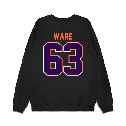 Clemson - NCAA Football : Easton Ware - Vintage Helmet Premium Crewneck Sweatshirt-1