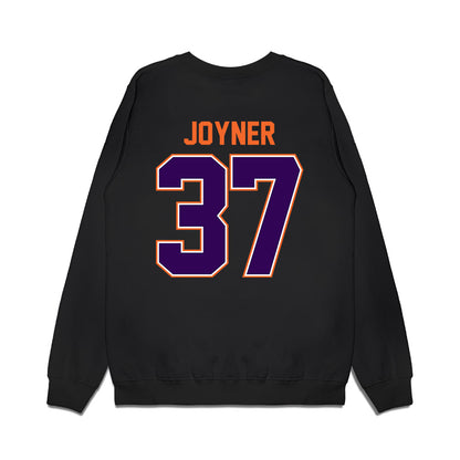 Clemson - NCAA Football : Davion Joyner - Vintage Helmet Premium Crewneck Sweatshirt-1