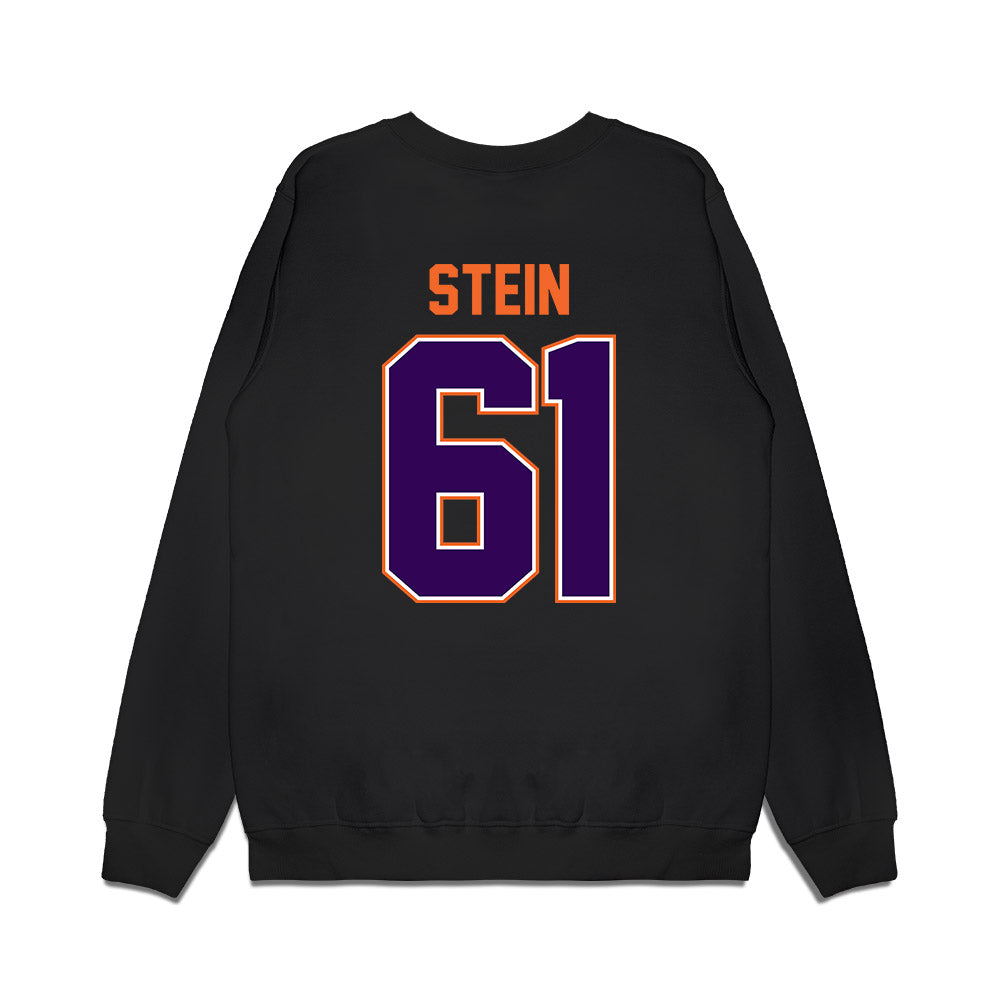 Clemson - NCAA Football : Danny Stein - Vintage Helmet Premium Crewneck Sweatshirt-1