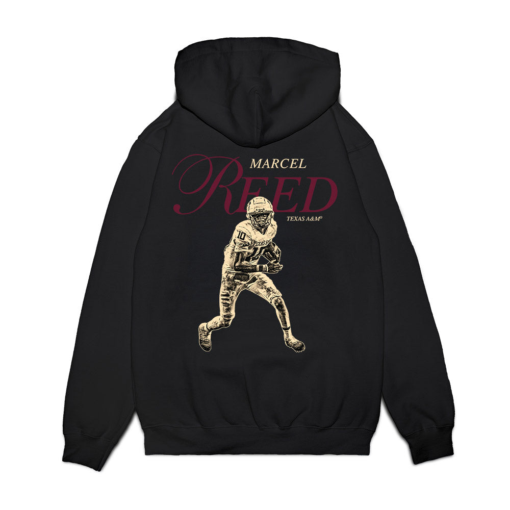 Texas A&M - NCAA Football : Marcel Reed - Legacy Premium Hooded Sweatshirt-1