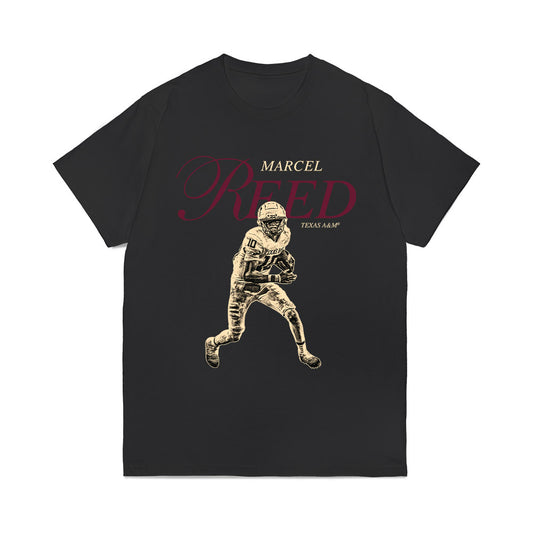 Texas A&M - NCAA Football : Marcel Reed - Legacy Comfort Colors T-Shirt-0