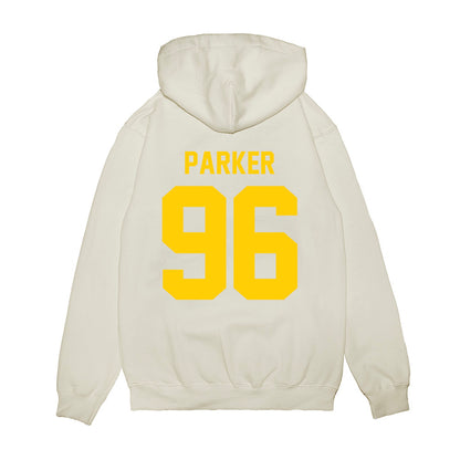 Maryland - NCAA Football : Jayvon Parker - Vintage Helmet Premium Hooded Sweatshirt-1