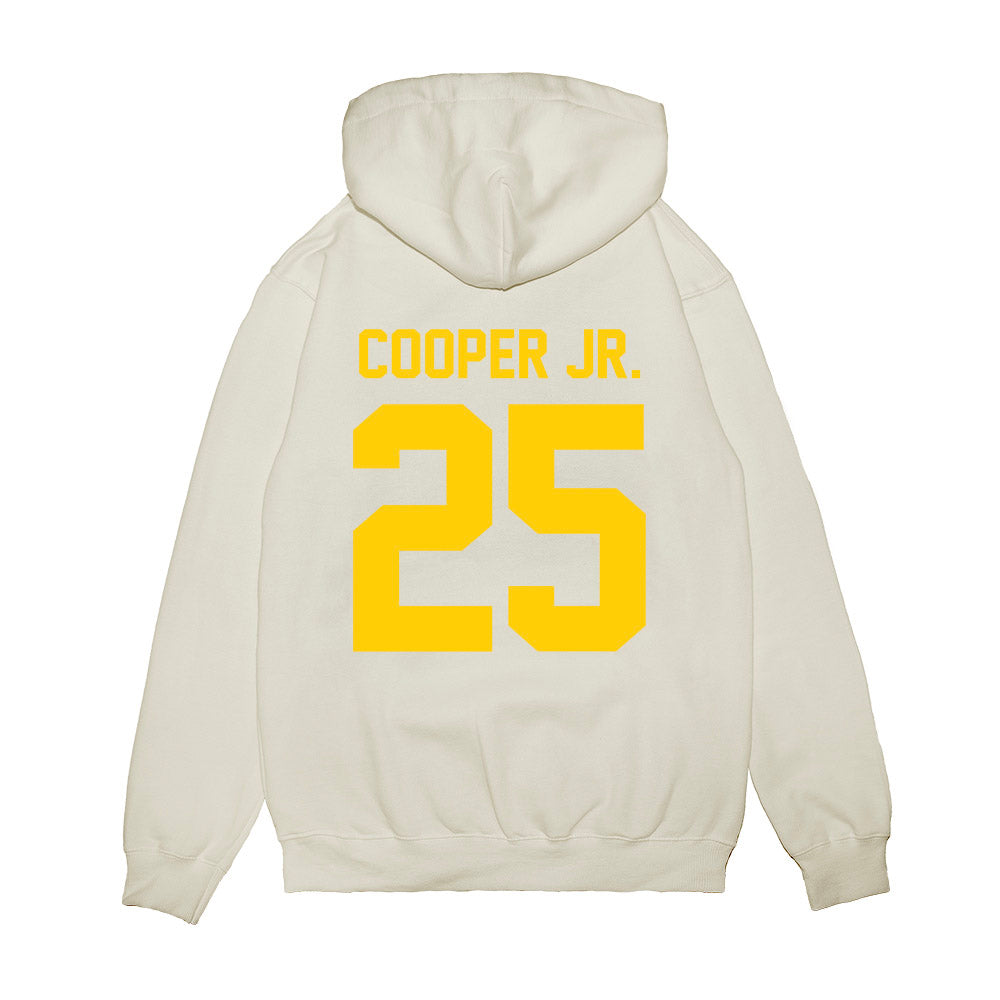 Maryland - NCAA Football : Ricardo Cooper Jr. - Vintage Helmet Premium Hooded Sweatshirt-1