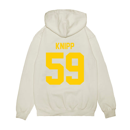 Maryland - NCAA Football : Rory Knipp - Vintage Helmet Premium Hooded Sweatshirt-1