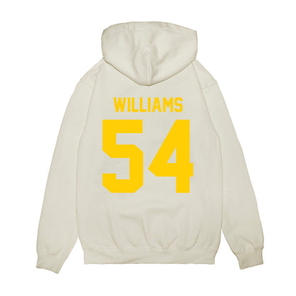 Maryland - NCAA Football : Lamar Williams - Vintage Helmet Premium Hooded Sweatshirt-1