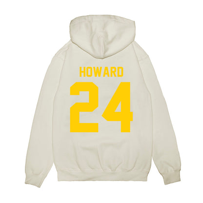 Maryland - NCAA Football : Iverson Howard - Vintage Helmet Premium Hooded Sweatshirt-1
