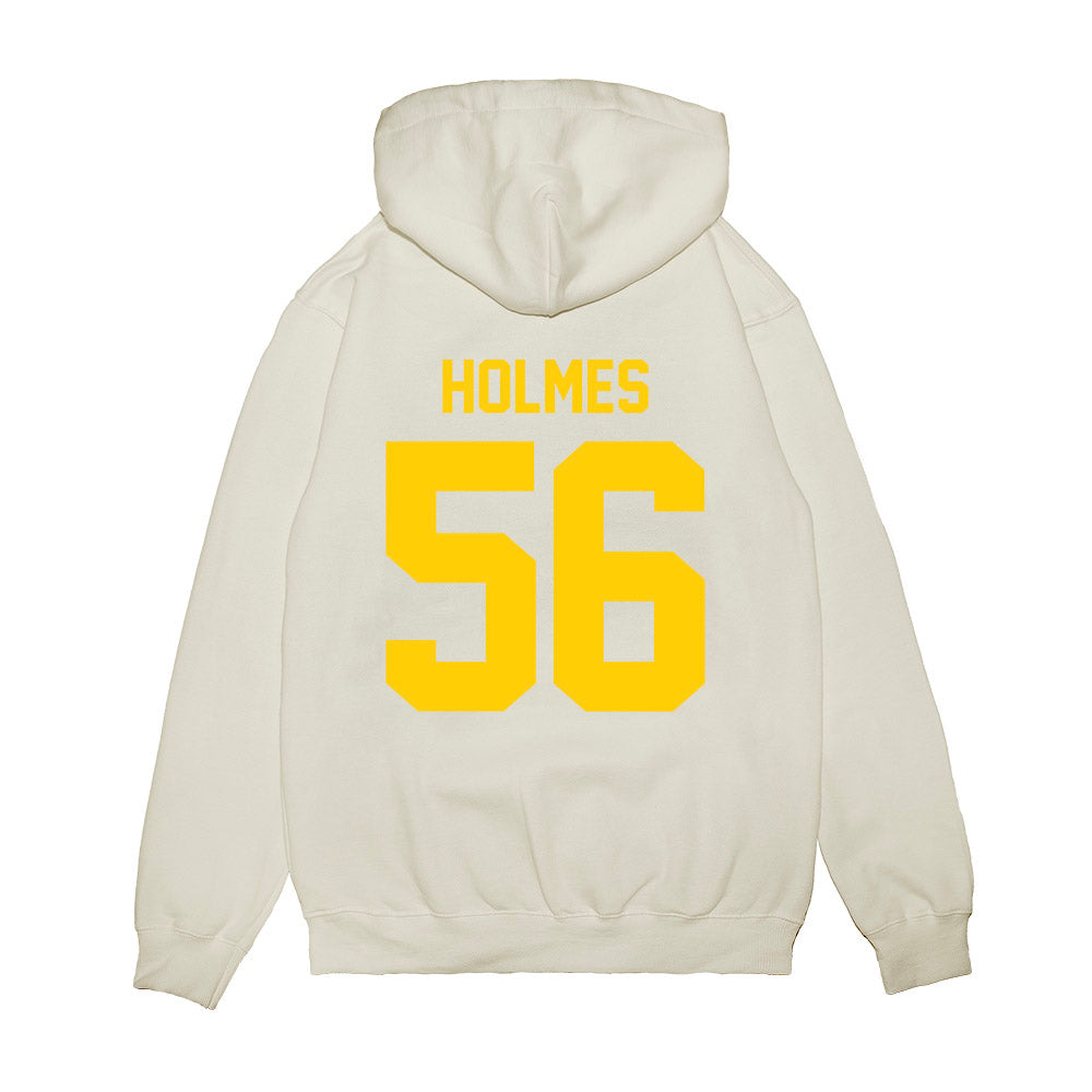 Maryland - NCAA Football : DD Holmes - Vintage Helmet Premium Hooded Sweatshirt-1