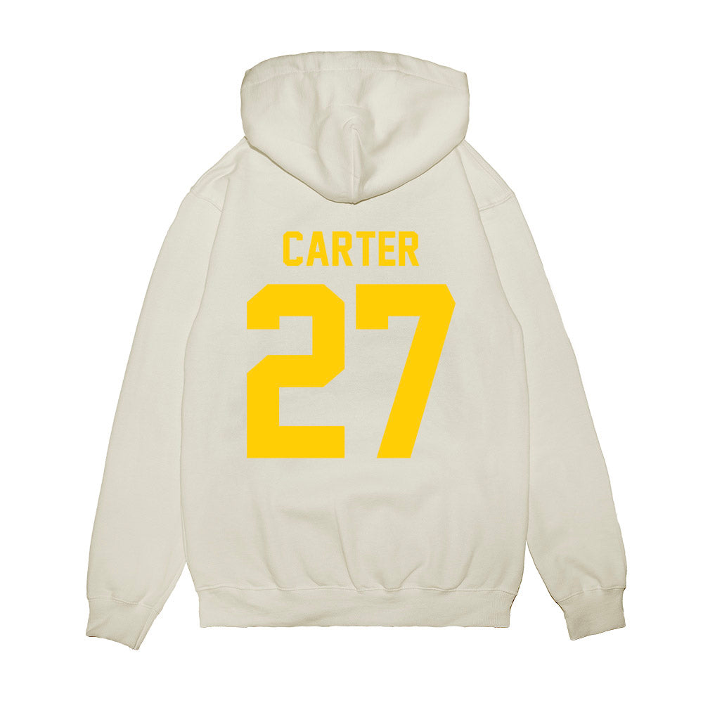 Maryland - undefined : Kaden Carter - Vintage Helmet Premium Hooded Sweatshirt-1