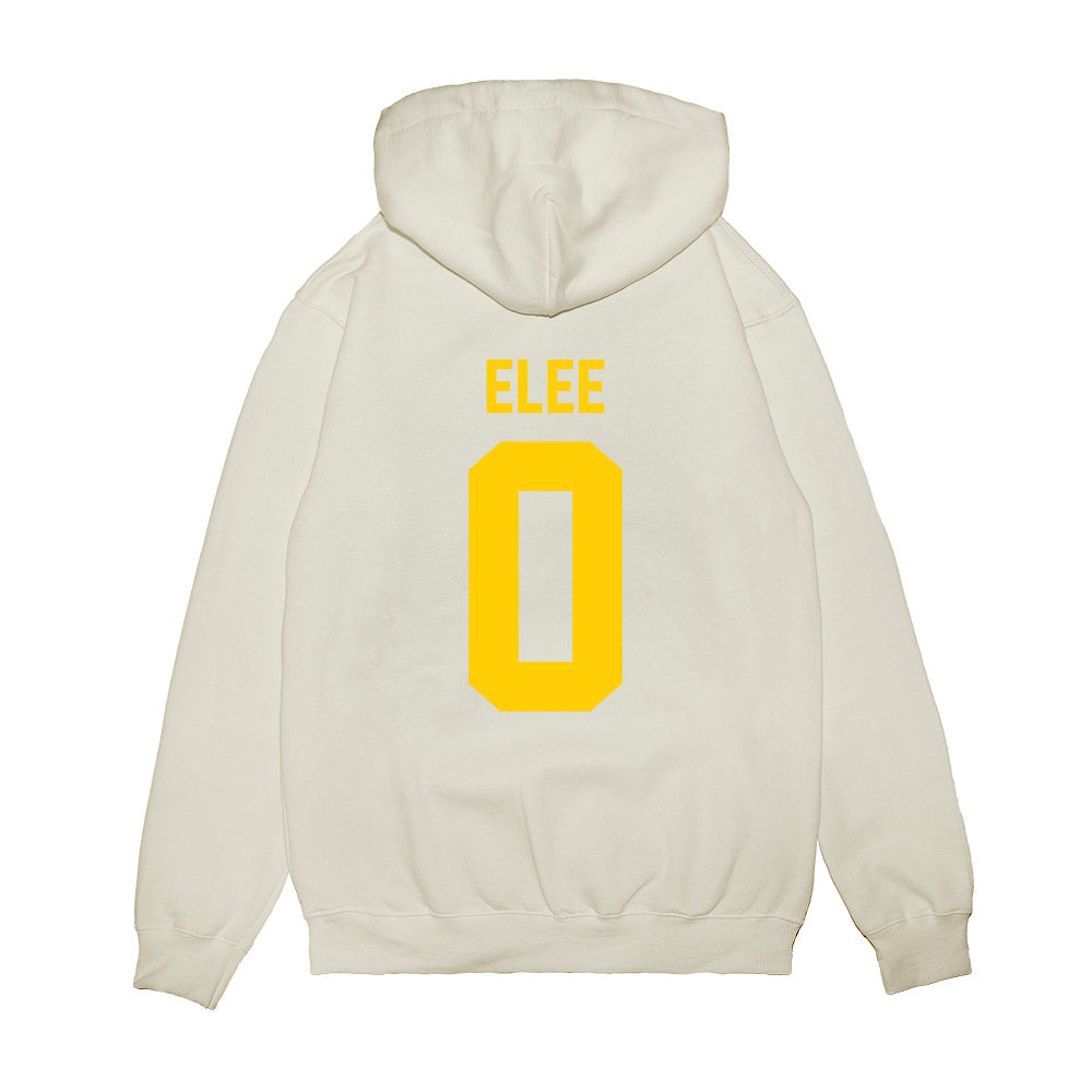 Maryland - NCAA Football : Zion Elee - Vintage Helmet Premium Hooded Sweatshirt-1