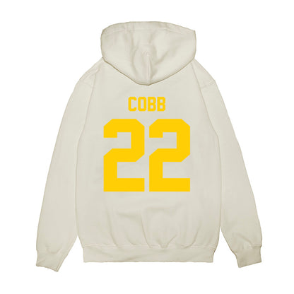 Maryland - NCAA Football : Zahir Cobb - Vintage Helmet Premium Hooded Sweatshirt-1