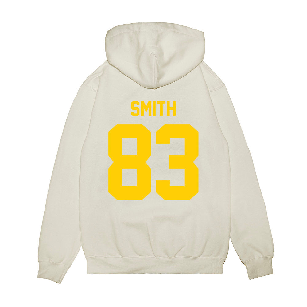 Maryland - NCAA Football : Emerson Smith - Vintage Helmet Premium Hooded Sweatshirt-1