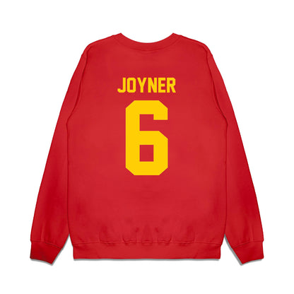 Maryland - NCAA Football : Dontay Joyner - Vintage Helmet Premium Crewneck Sweatshirt-1