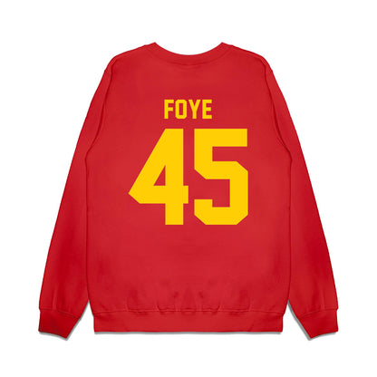 Maryland - NCAA Football : Solomon Foye - Vintage Helmet Premium Crewneck Sweatshirt-1