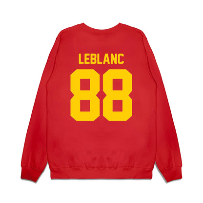 Maryland - undefined : Derrick LeBlanc - Vintage Helmet Premium Crewneck Sweatshirt-1