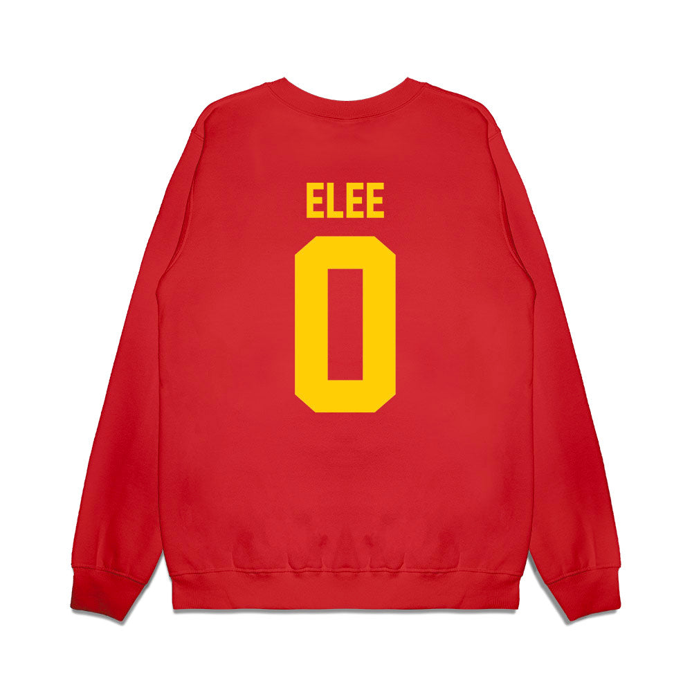Maryland - NCAA Football : Zion Elee - Vintage Helmet Premium Crewneck Sweatshirt-1