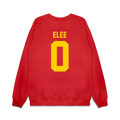 Maryland - NCAA Football : Zion Elee - Vintage Helmet Premium Crewneck Sweatshirt-1